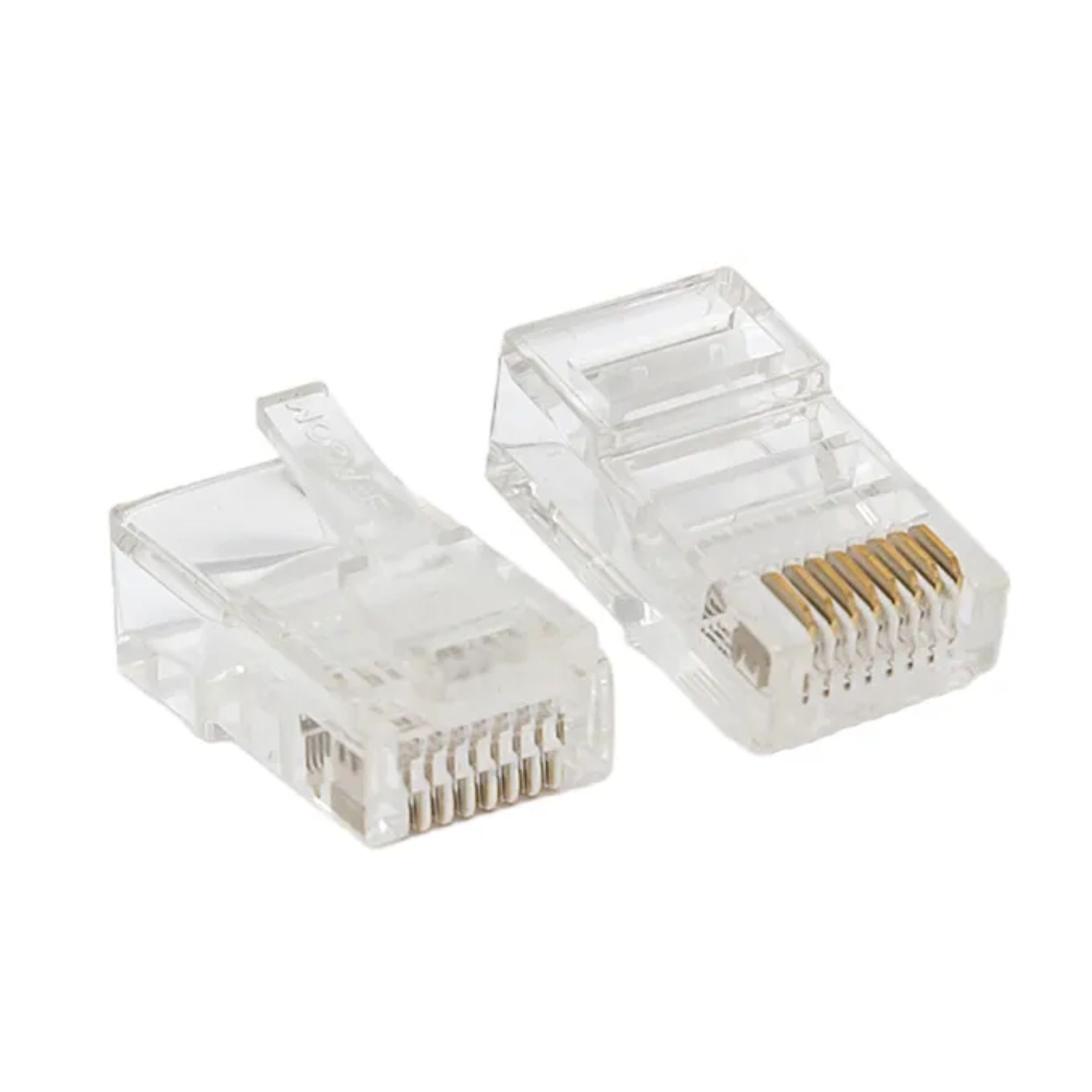 Коннектор RJ-45 TERACOM PRO неэкран. 8P8C 30мкд Cat.5E универс. (упак.50шт)