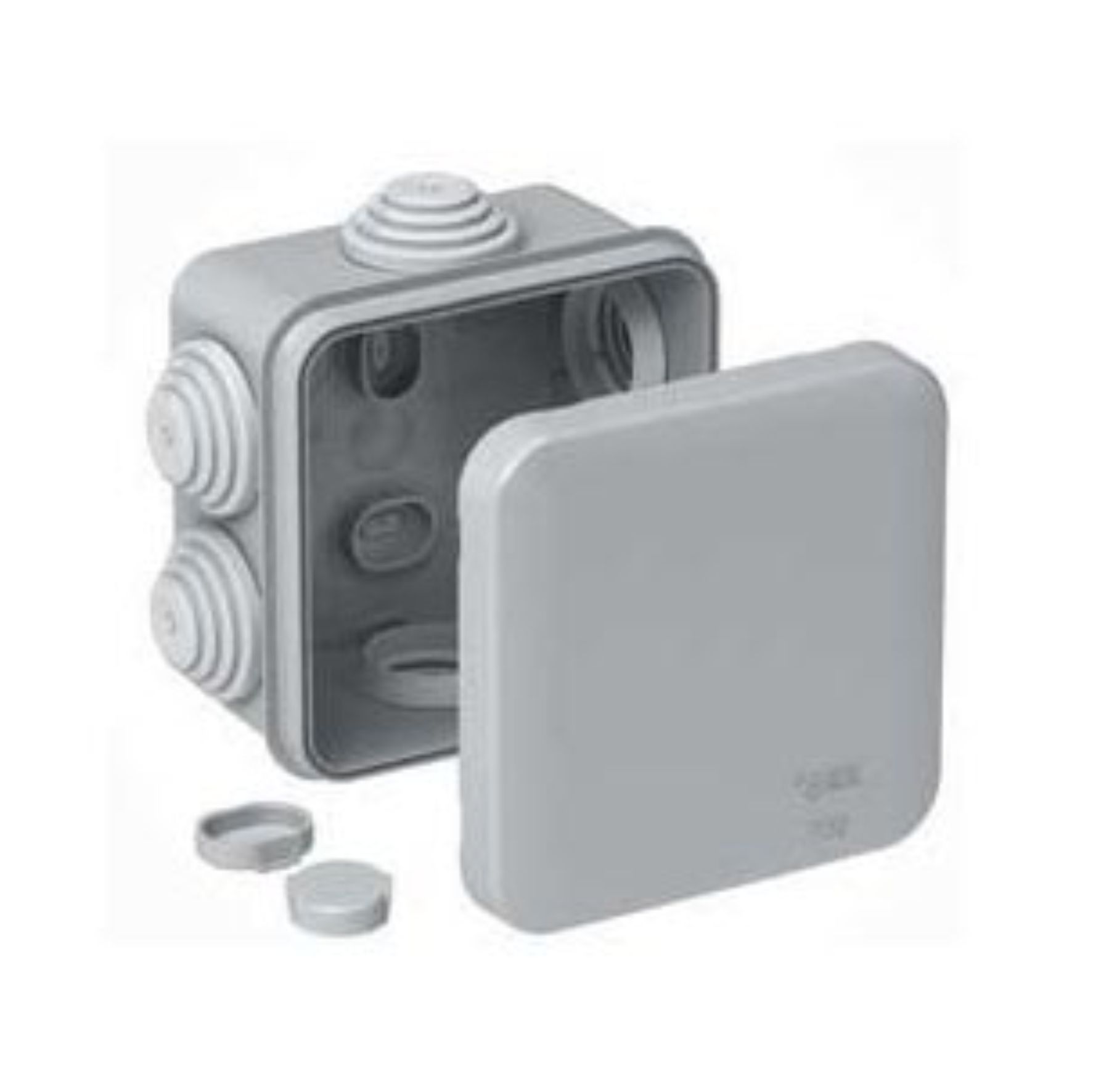 Коробка разветвительная о/у серый IP55 100х100х50 Systeme Electric(1/45)