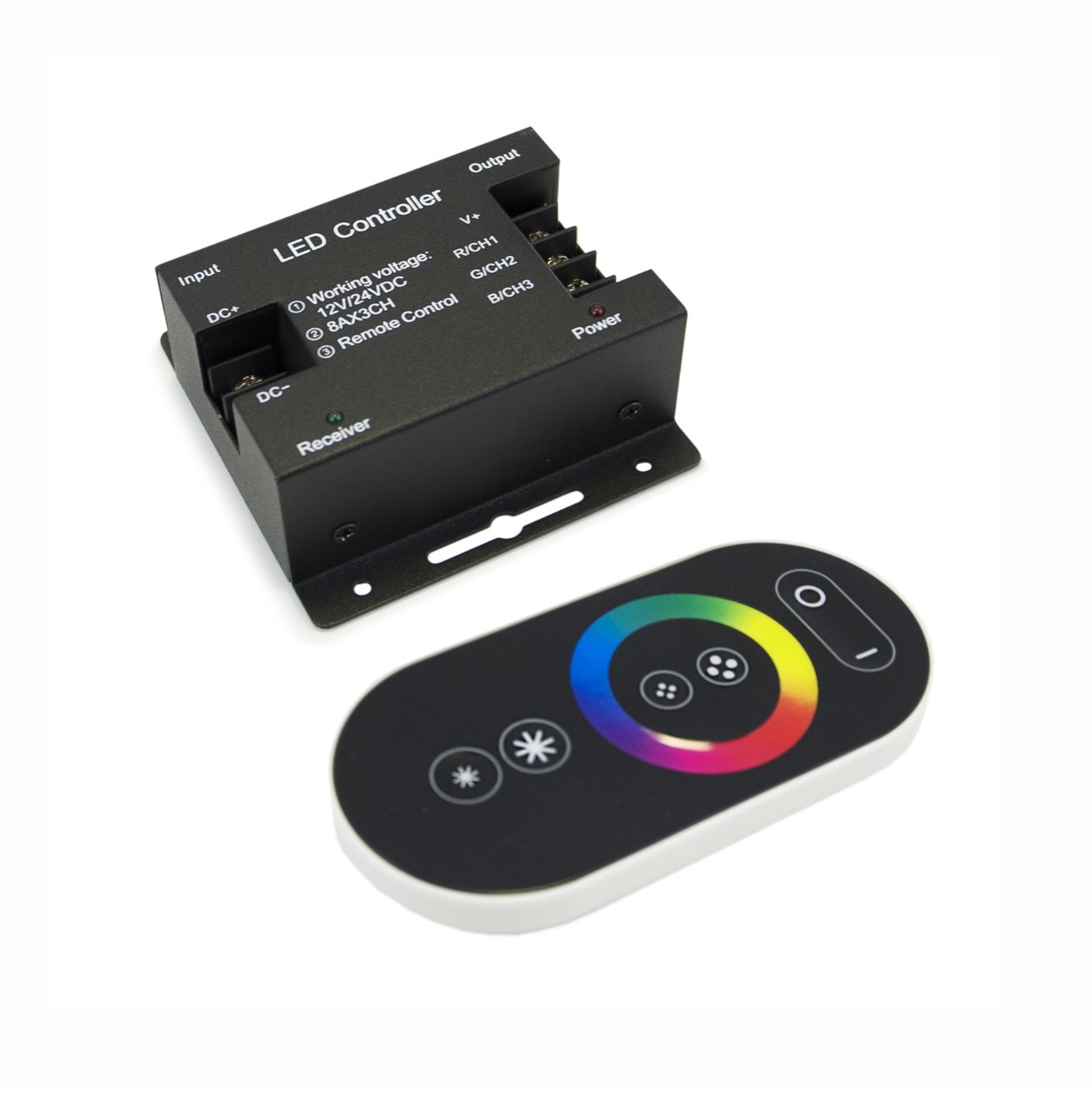 Контроллер 288Вт для ленты RGB 12-24В (100)