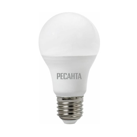 Лампа светодиодная LL-R-A60-11W-230-6K-E27 (груша, 11Вт, холод., Е27) Ресанта