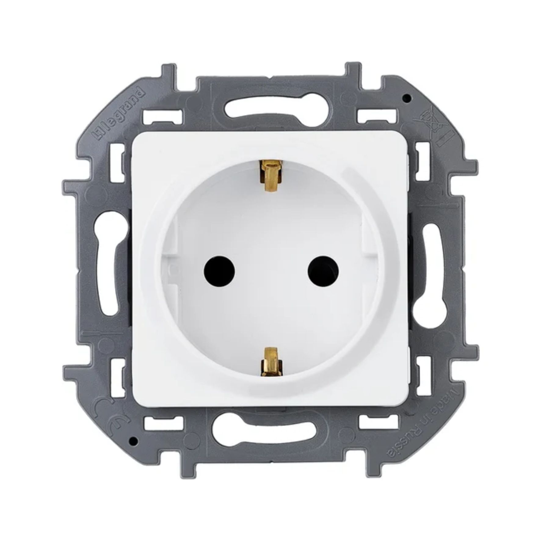 Розетка 1гн комп RJ45 с/у белый механизм кат.5е INSPIRIA Legrand