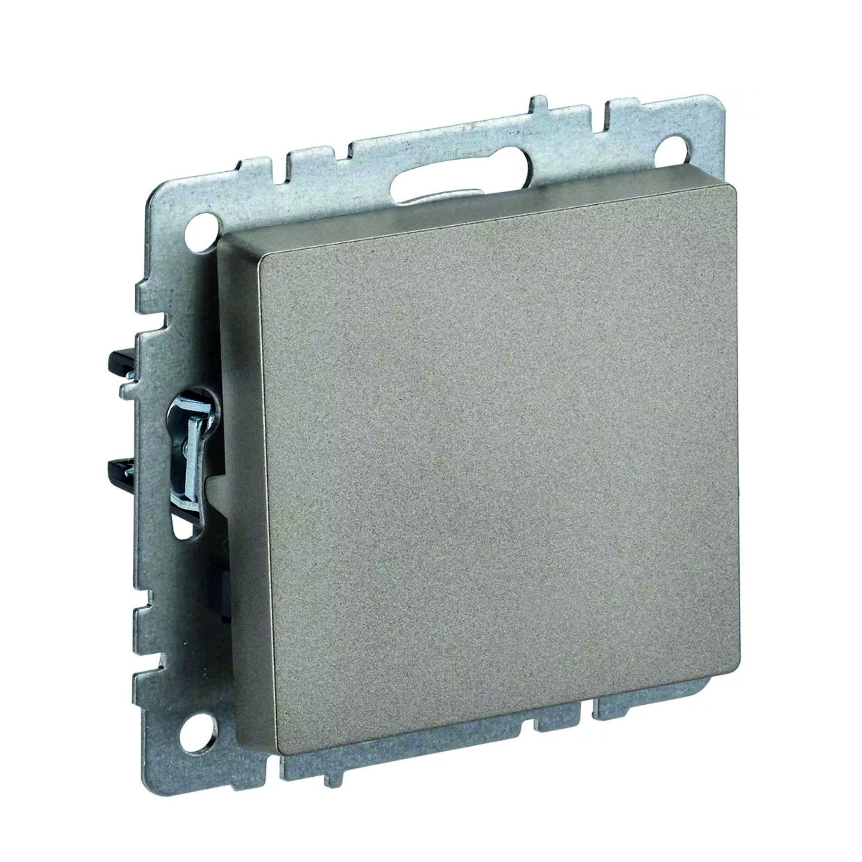 Выключатель проходной 1-кл. СП 4 BRITE BC10-1-6-БрШ 10А шампань IEK BR-V12-0-10-K37