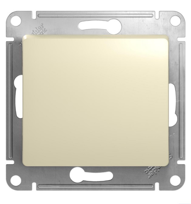 Механизм переключателя 1-кл. СП Glossa 10А IP20 (сх. 6) 10AX беж. SchE GSL000261 RS