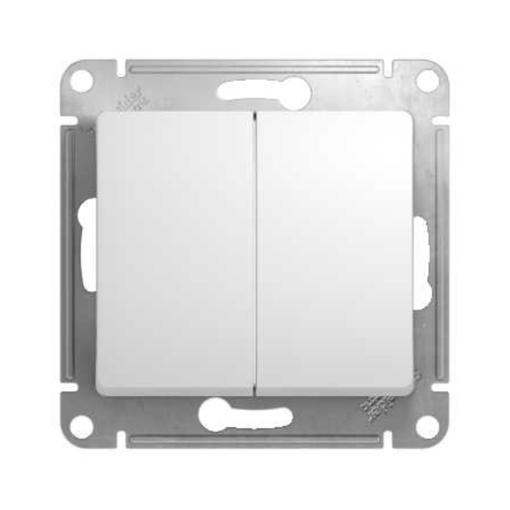 Механизм переключателя 2-кл. СП Glossa 10А IP20 (сх. 6/2) 10AX бел. SchE GSL000165 RS