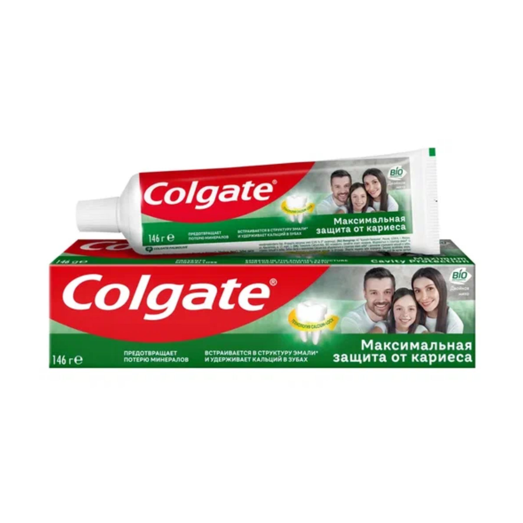 Зубная паста Colgate Максимальная защита от кариеса, двойная мята 100г