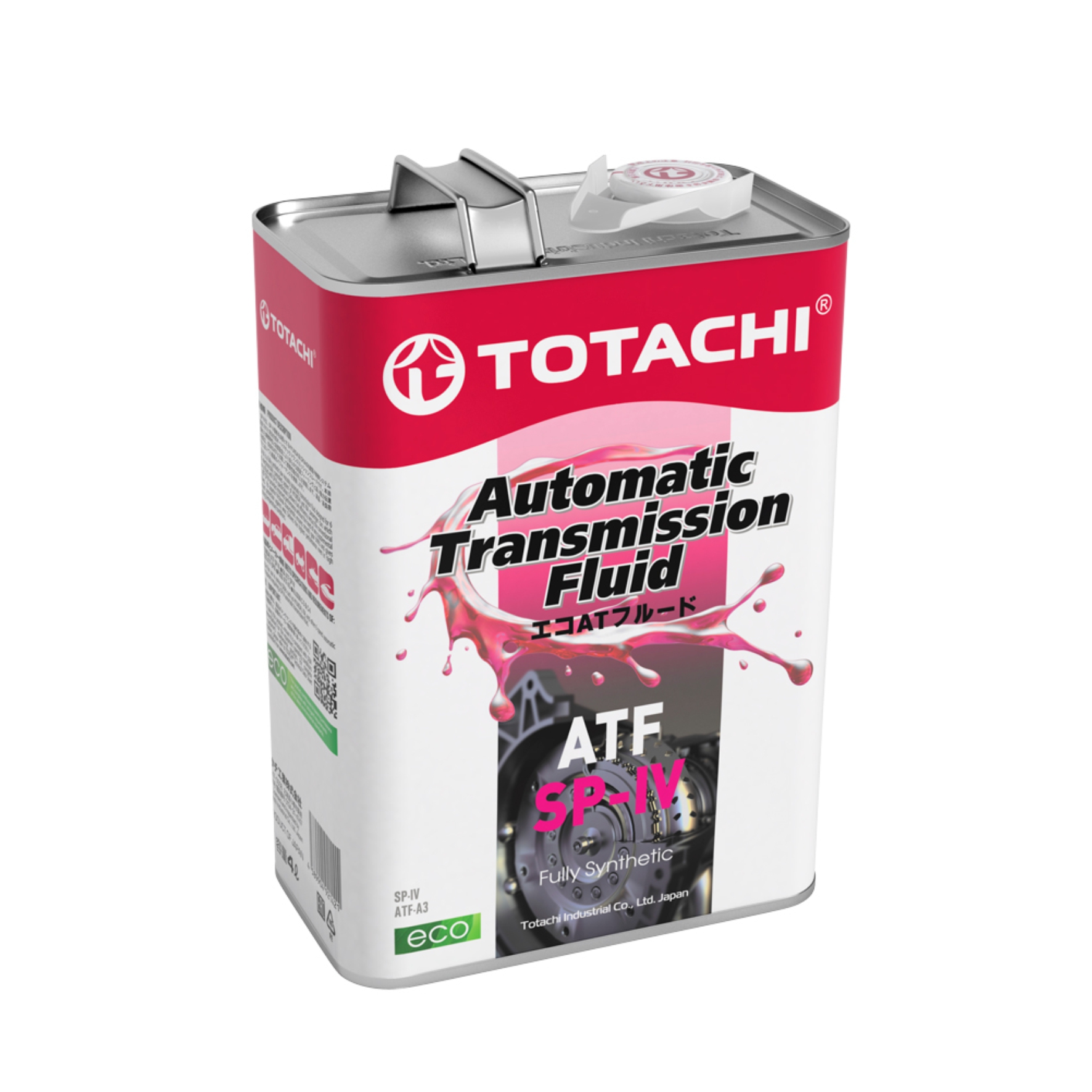 Масло трансмиссионное ATF SP-IV, 4 л Totachi