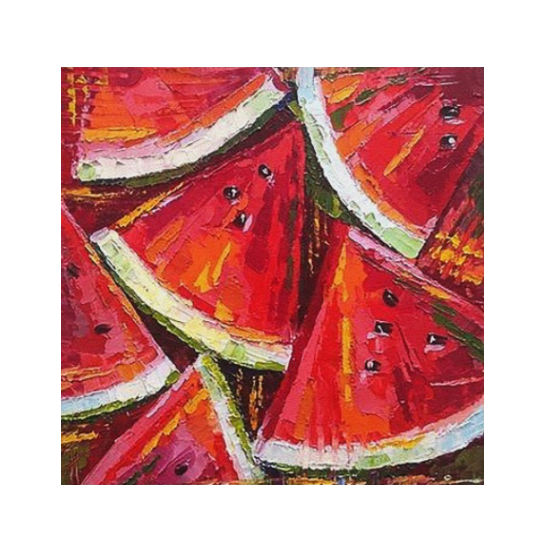Картина Декобокс Арбуз. 33*33 см