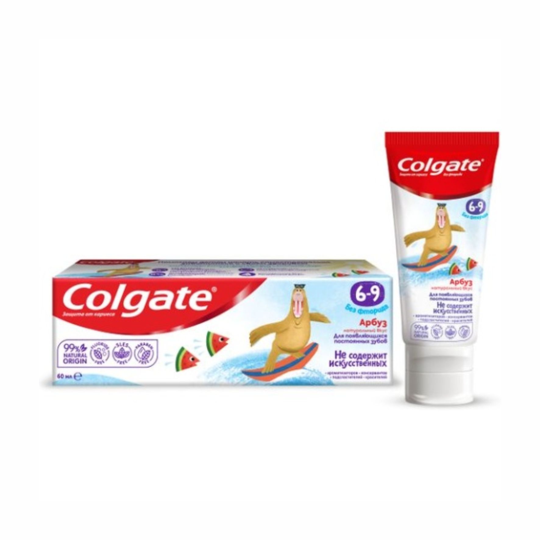 Зубная паста детская Colgate Арбуз 6-9 лет