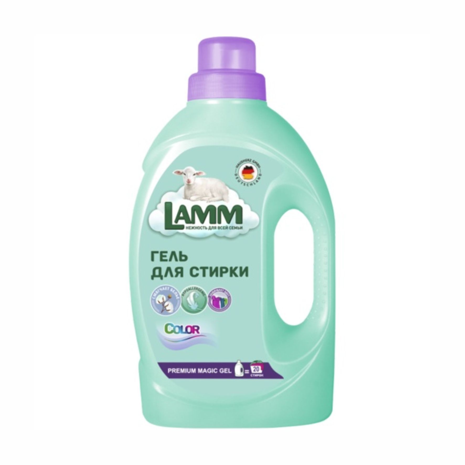 Гель для стирки Lamm Color 1л