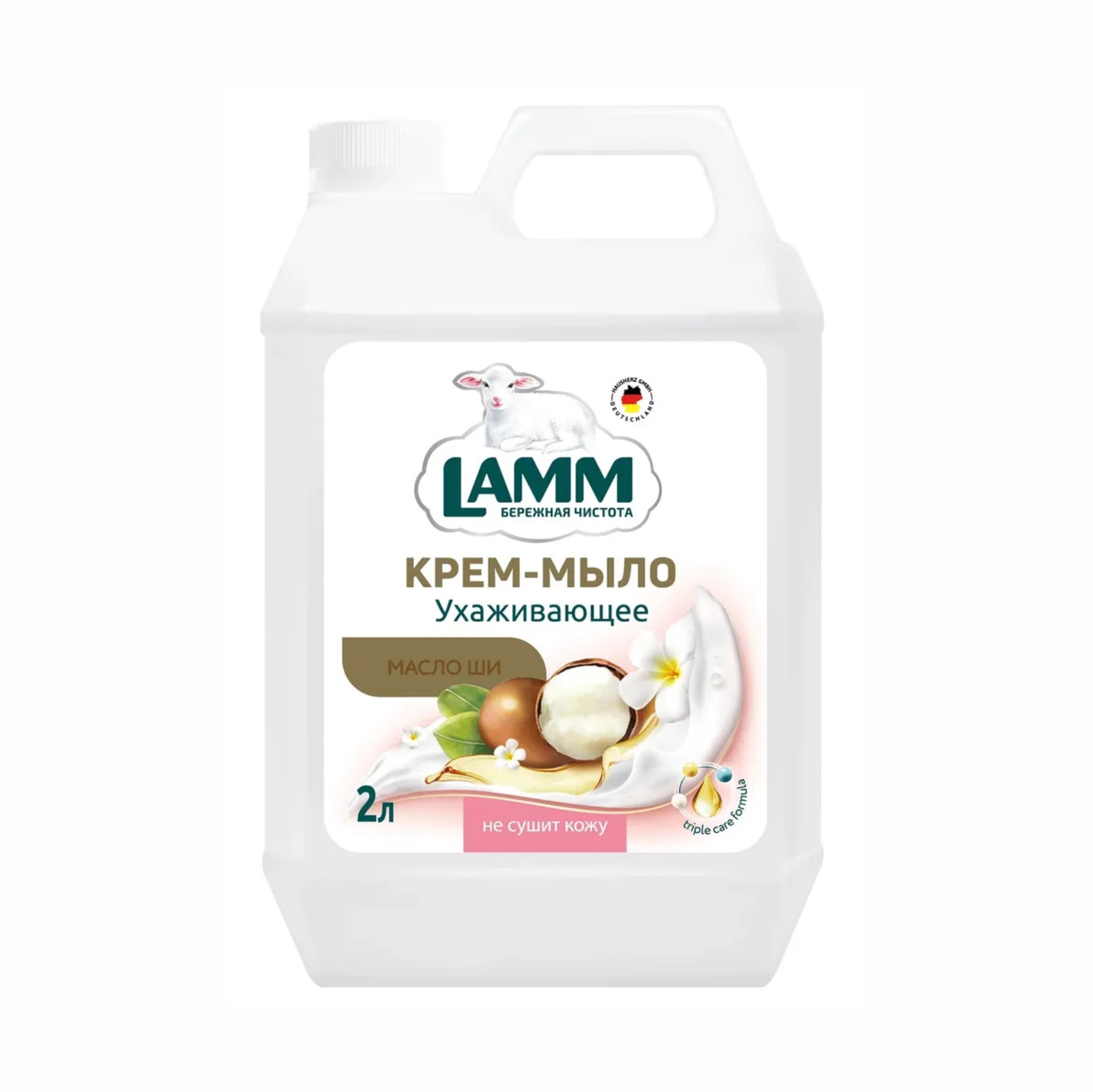 Крем-мыло Lamm с маслом ши 2л