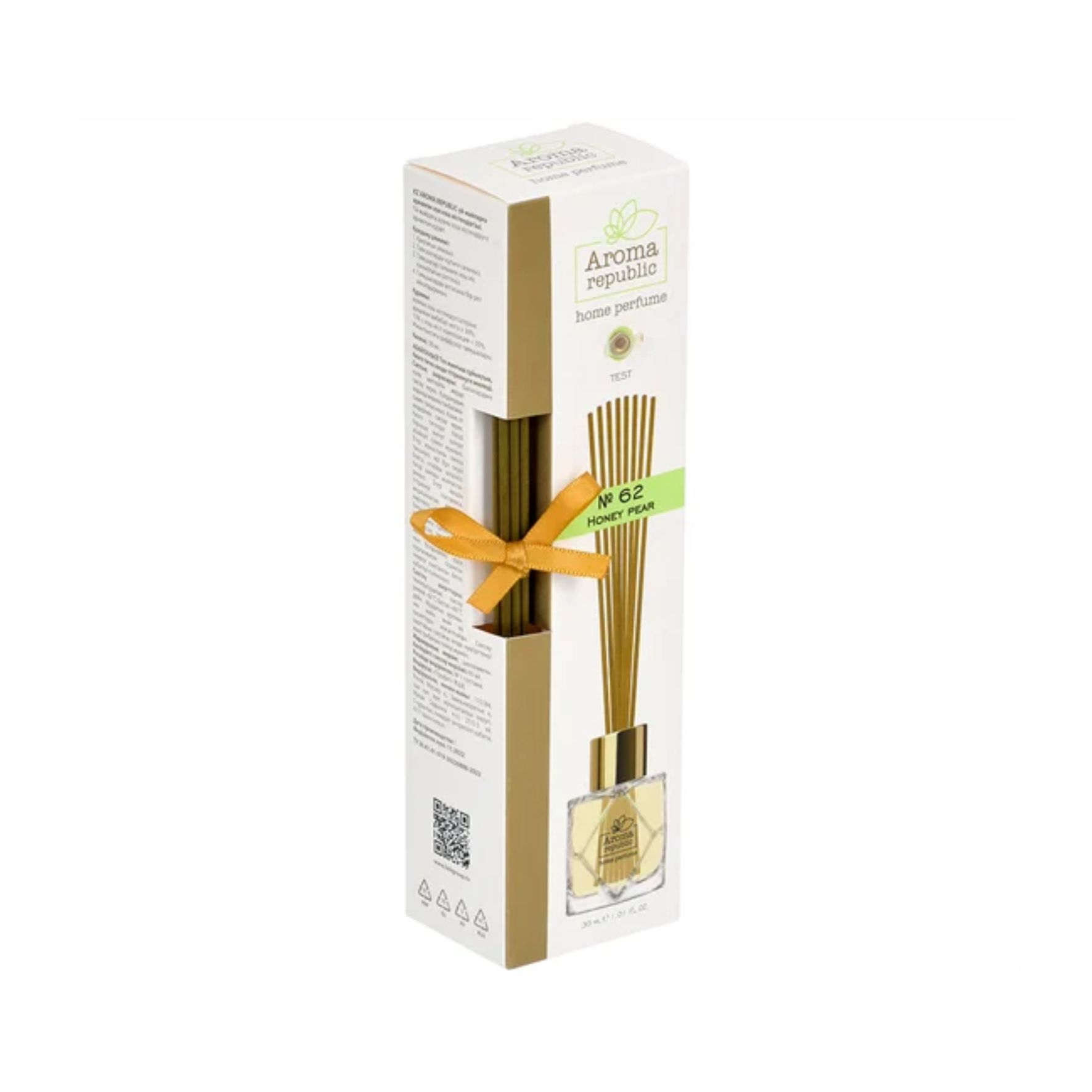 Диффузор Aroma Republic №62 Honey pear 30мл 93808