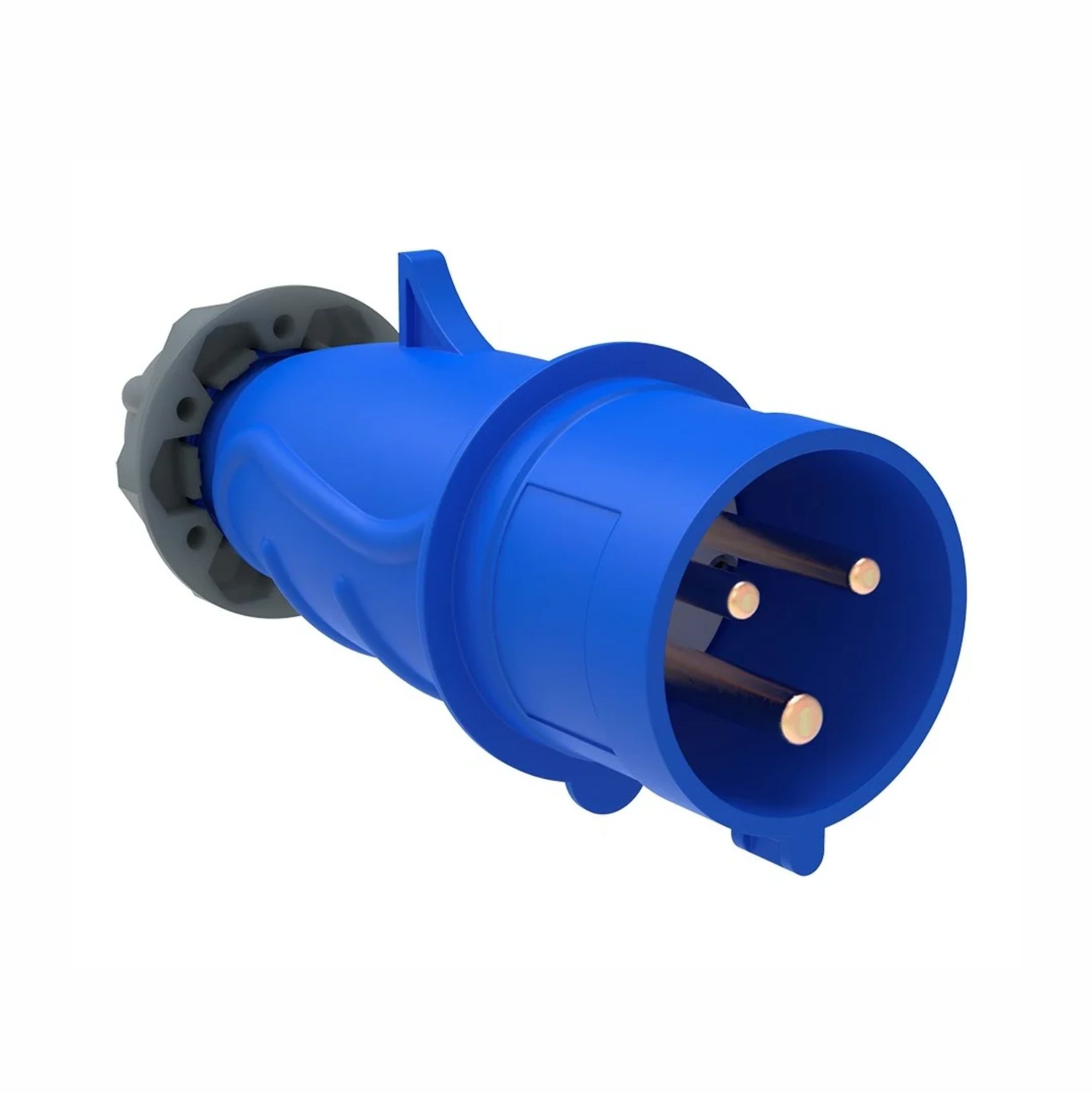 Вилка перенос. ССИ-013 16А-6ч 220В 2P+PE IP44 IEK