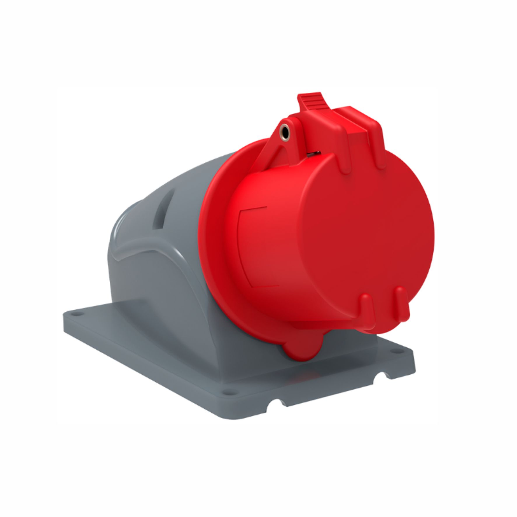 Розетка стац. ССИ-114 16А-6ч 380В 3P+PE IP44 IEK