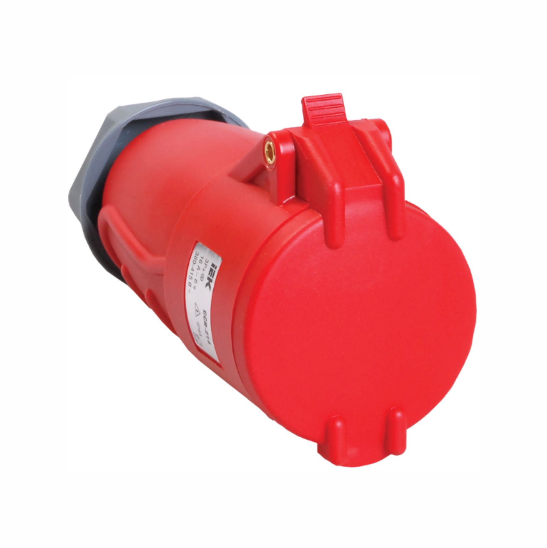 Розетка перенос. ССИ-215 16А-6ч 380В 3P+PE+N IP44 IEK