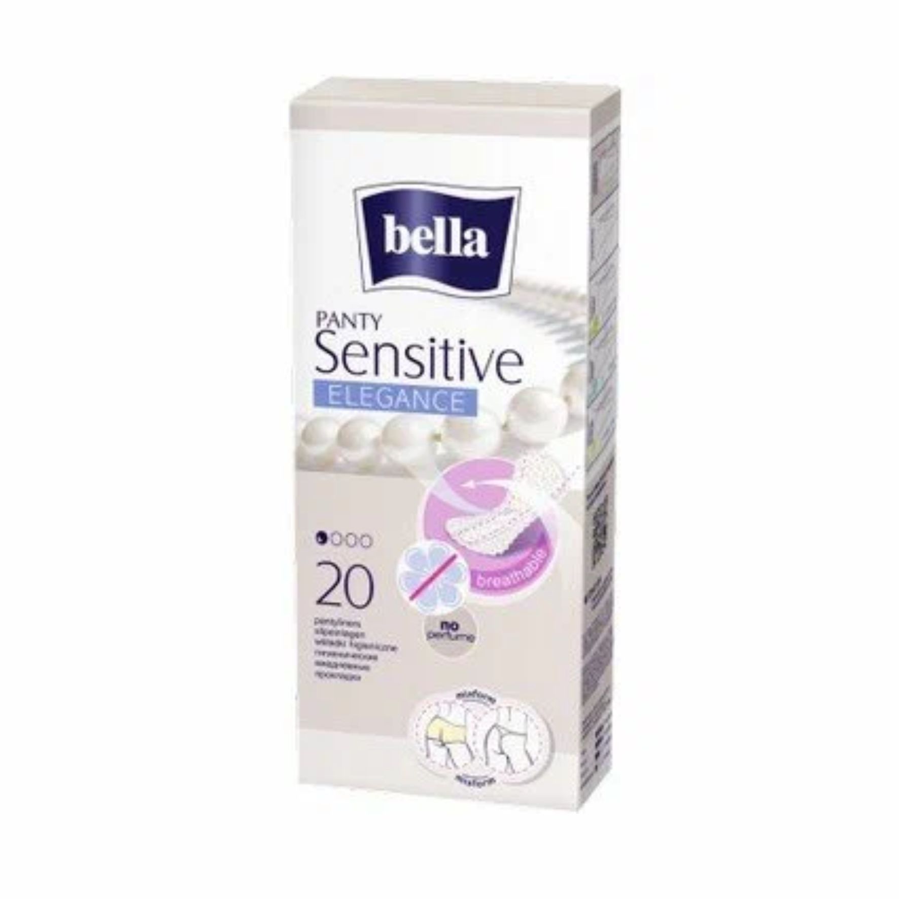 Прокладки ежедневные Bella Panty Sensitive Elegance 20шт. 20-071