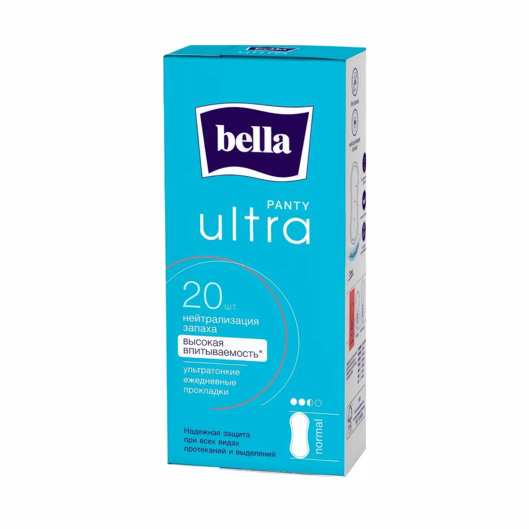 Прокладки ежедневные Bella Panty Ultra normal 20шт. 20-Е01