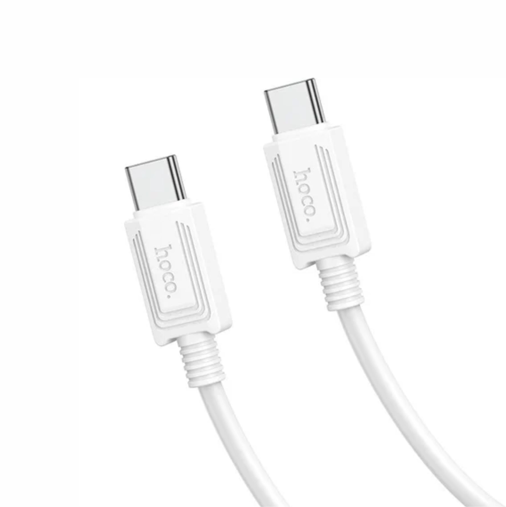 Кабель Hoco X73, Type-C - Type-C, 60 Вт, 3 А, 1 м, белый