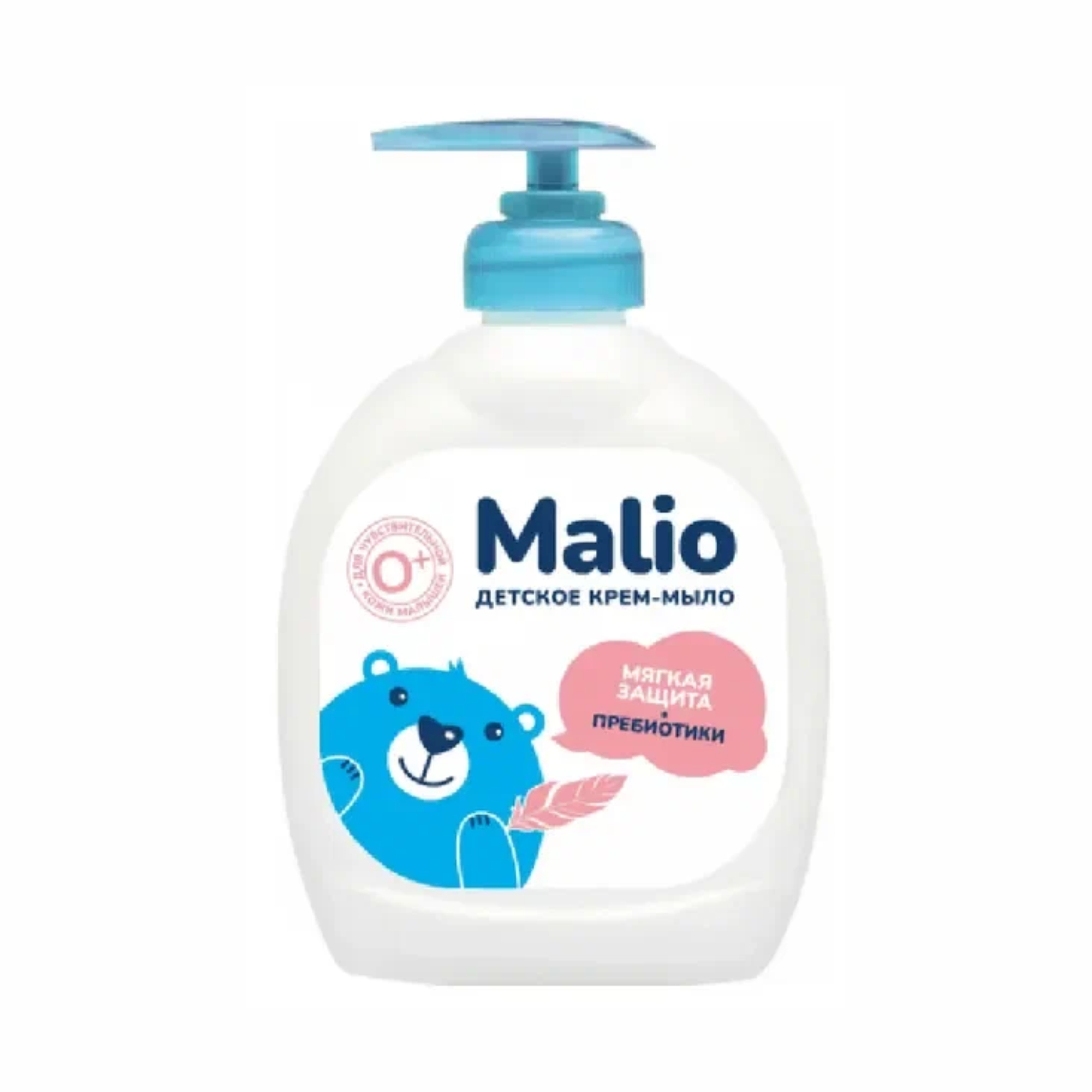 Крем-мыло детское Malio с пребиотиком 500г