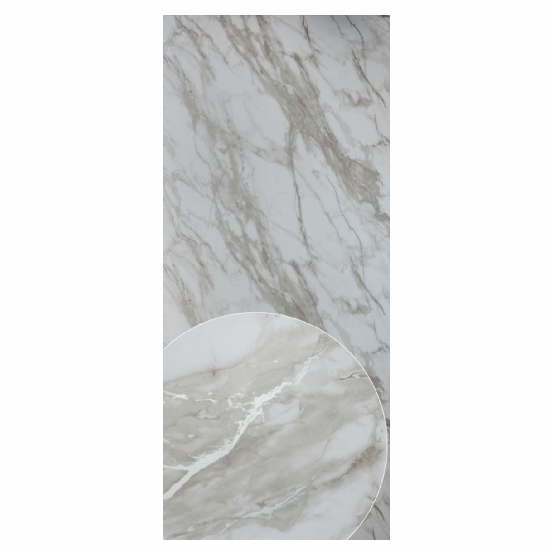 Гибкий Мрамор "ЛАМИН SILVER" матовый 2,0мм 2800*1200