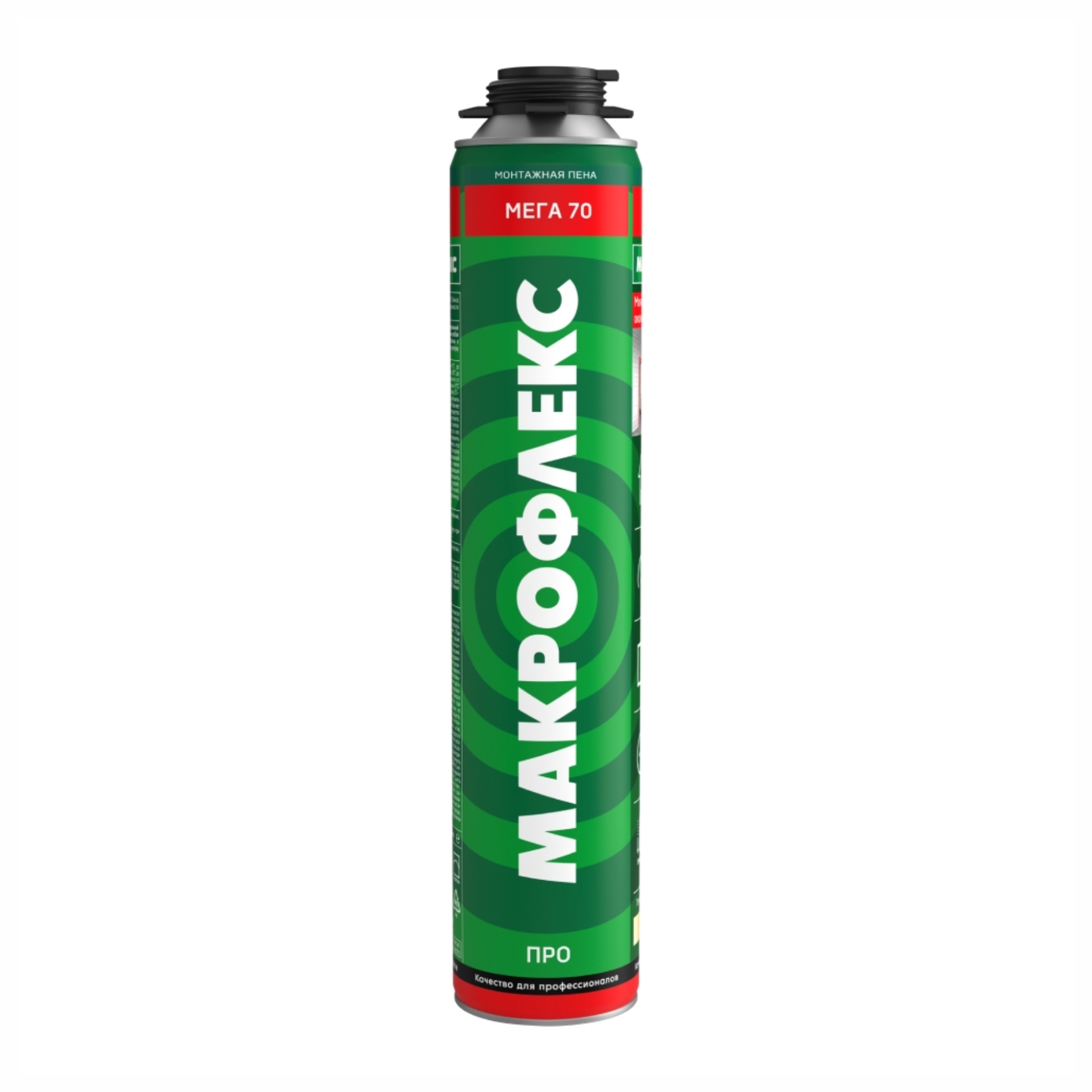 Монтажная пена Makroflex Мега 70 профессиональная 880мл 3048185/12