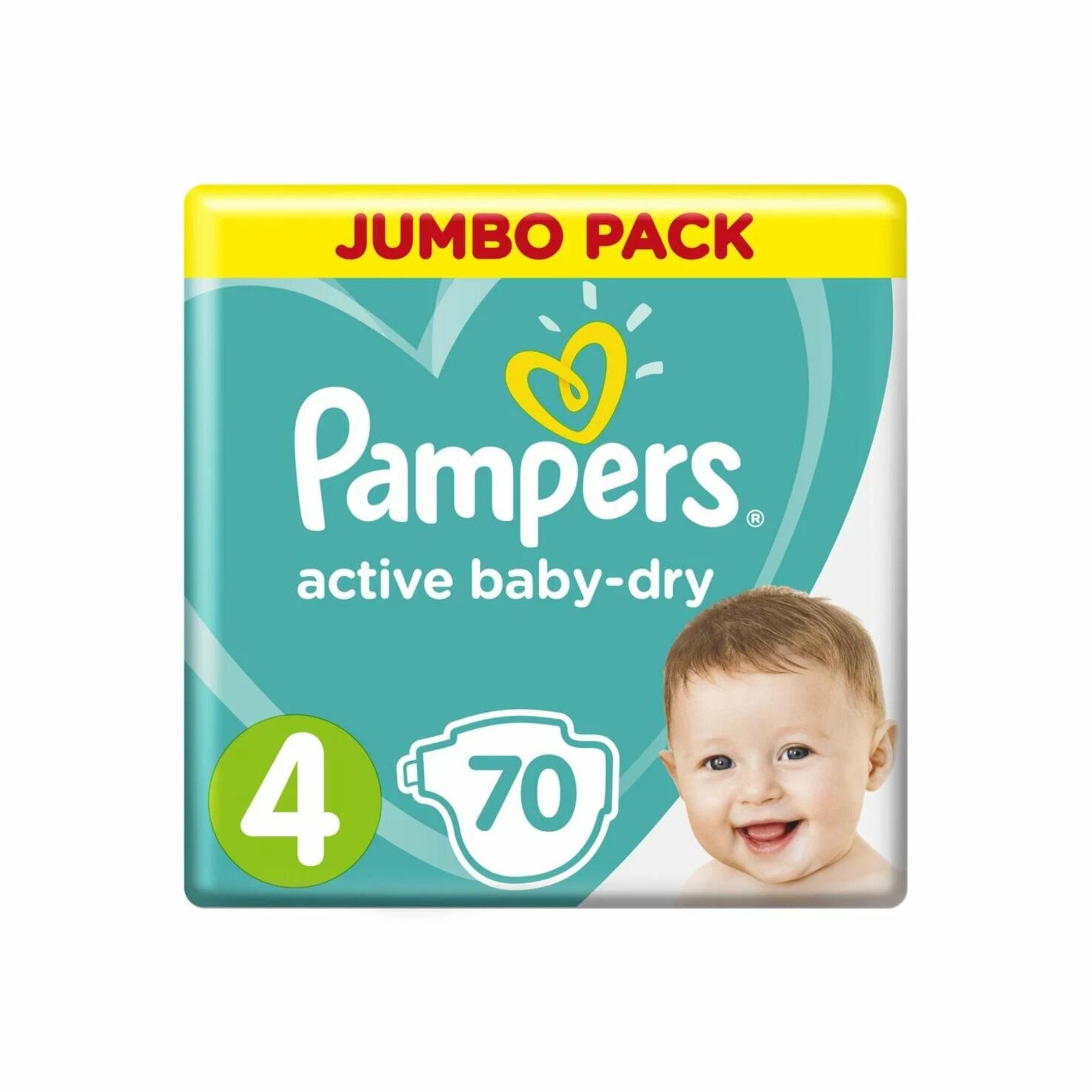 Подгузники Pampers Active Baby №4 (70 шт.)