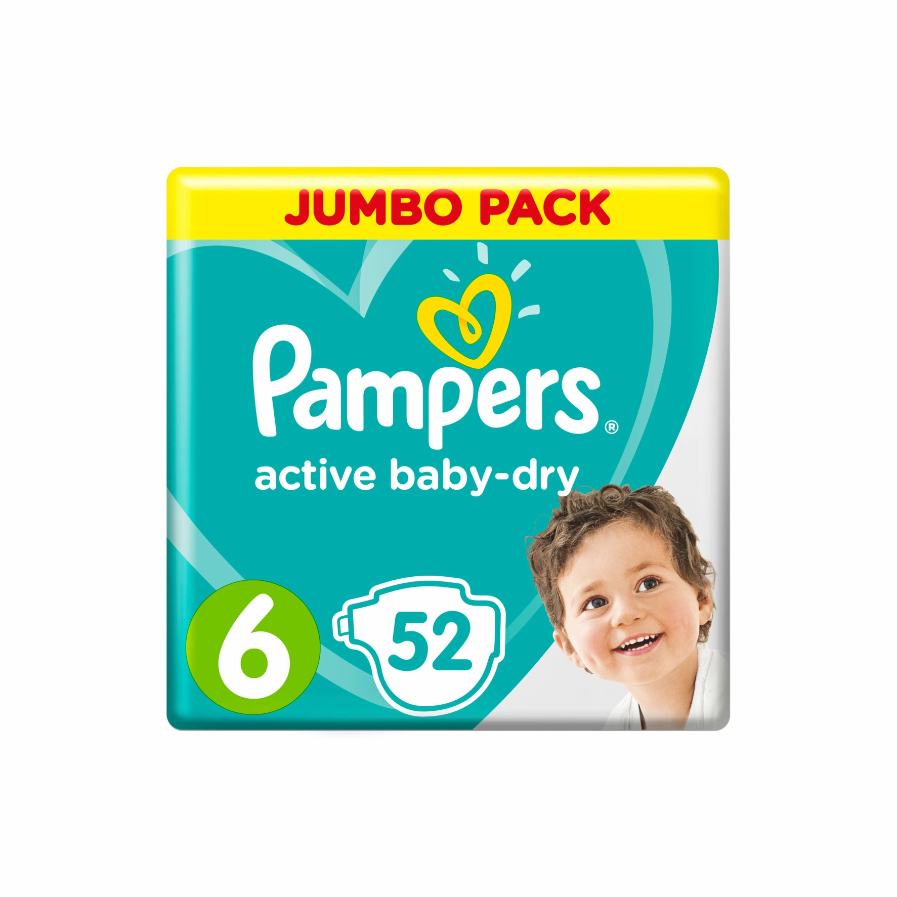 Подгузники Pampers Active Baby №6 (52 шт.)