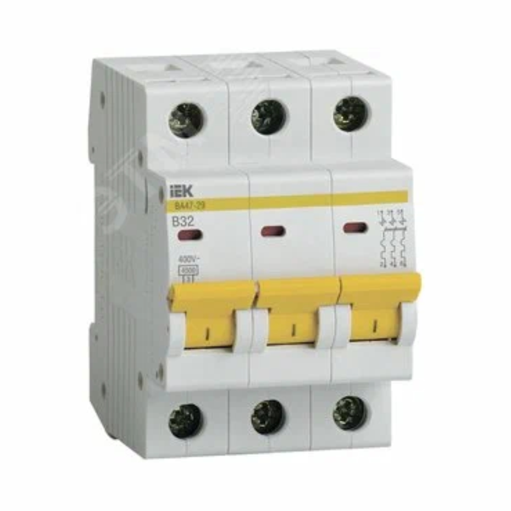 KARAT Авт. выкл. ВА47-29 3P C 32А 4,5кА IEK