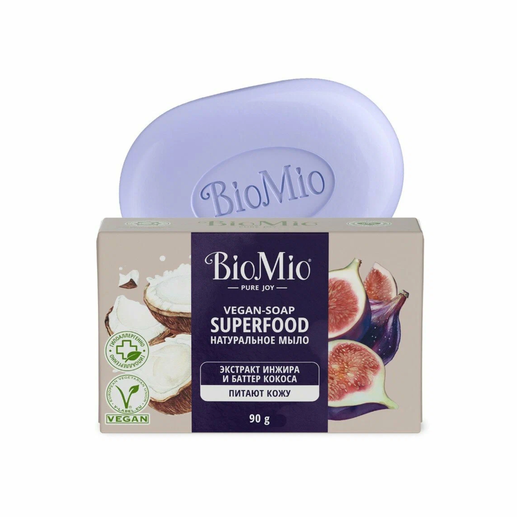 Мыло BioMio Инжир и кокос 90г