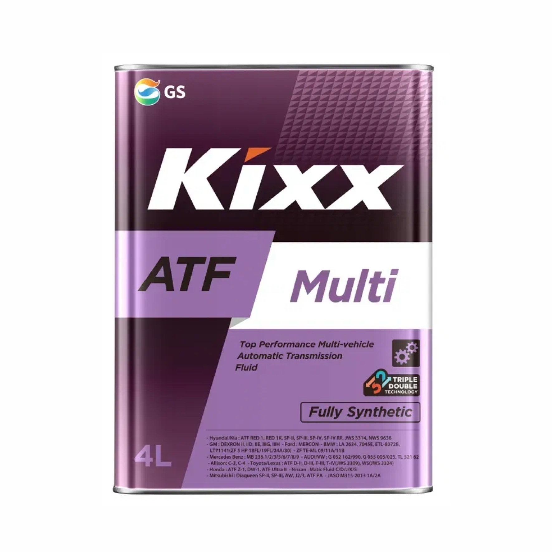 Масло трансмиссионное ATF Multi, 4 л Kixx (синтетика)