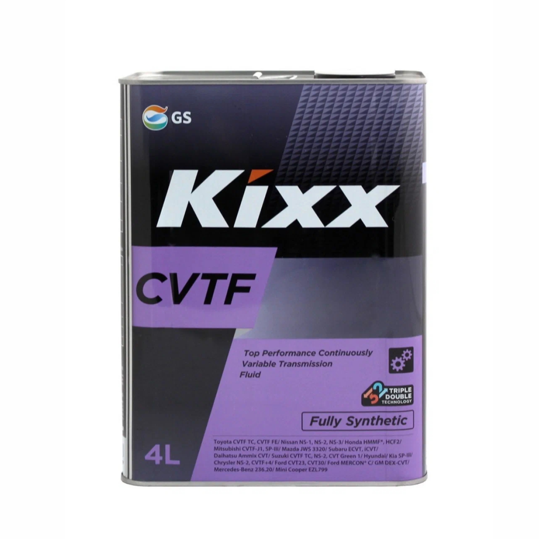 Масло трансмиссионное CVTF, 4 л Kixx (синтетика)