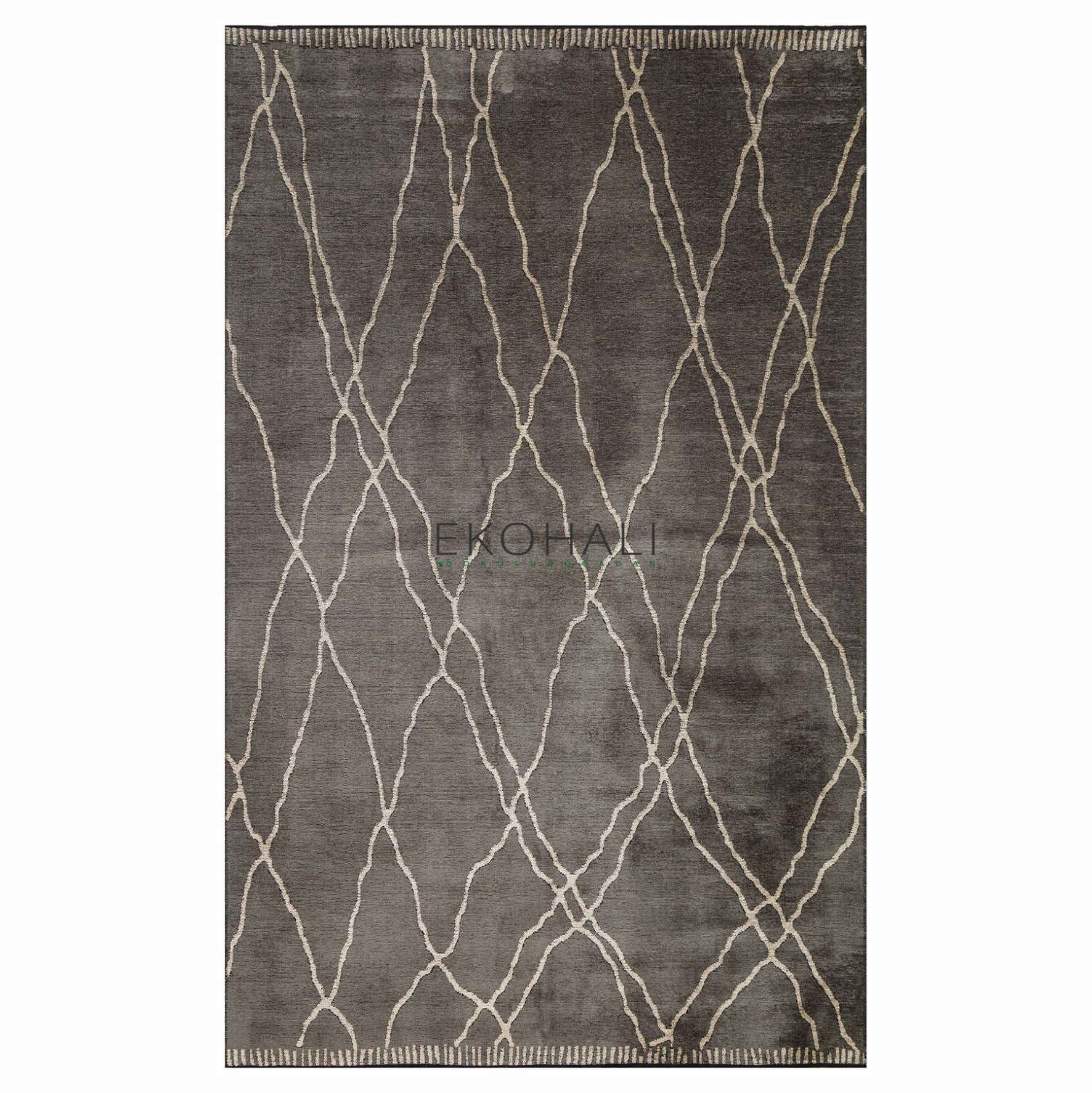 Ковер Tribal 09 Grey Beige XW 0,8х1,5 прямой