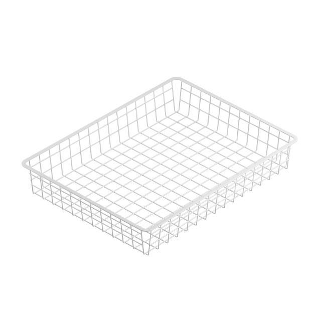 Корзина проволочная Larvij, 555x85x410 мм, белый, L9529WH(N)