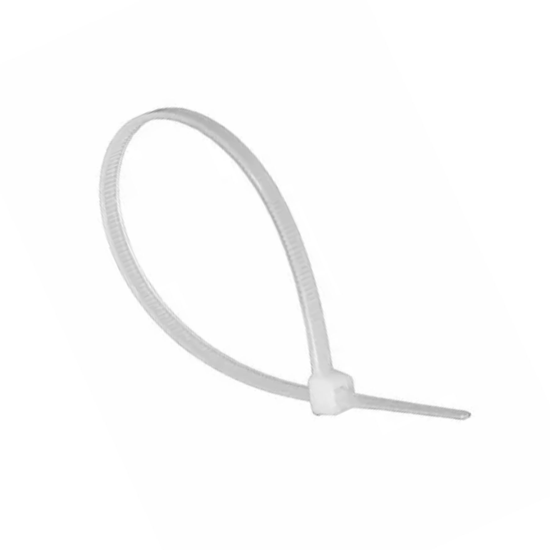Хомут-стяжка нейлоновый Safeline 2.5 х100 -W -100 белый (100шт) (1/100шт) /24830