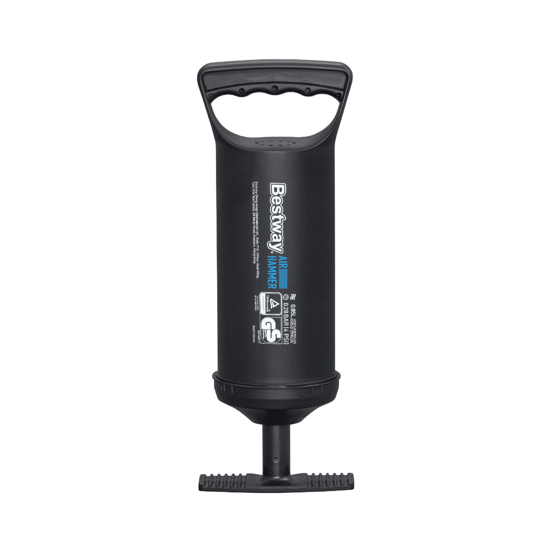 Bestway, 62002 Насос ручной 30см, 0.85л/цикл, шланг с 3-мя насадками