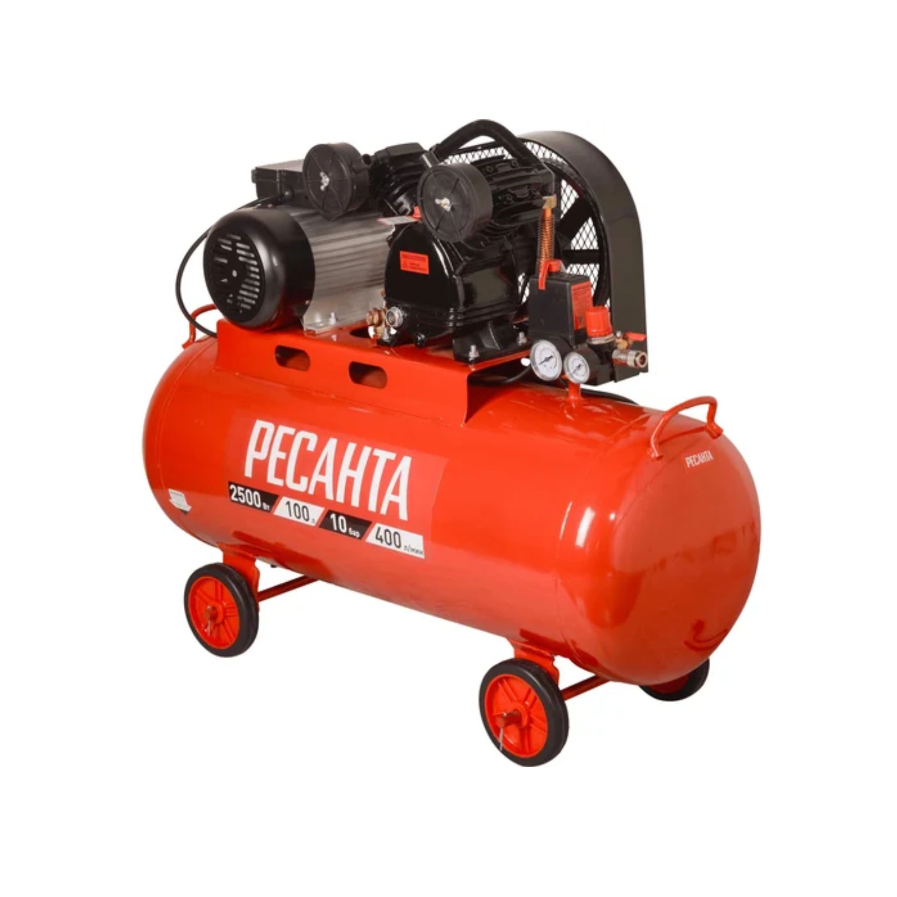Воздушный компрессор Ресанта КП-100/400Р 100л