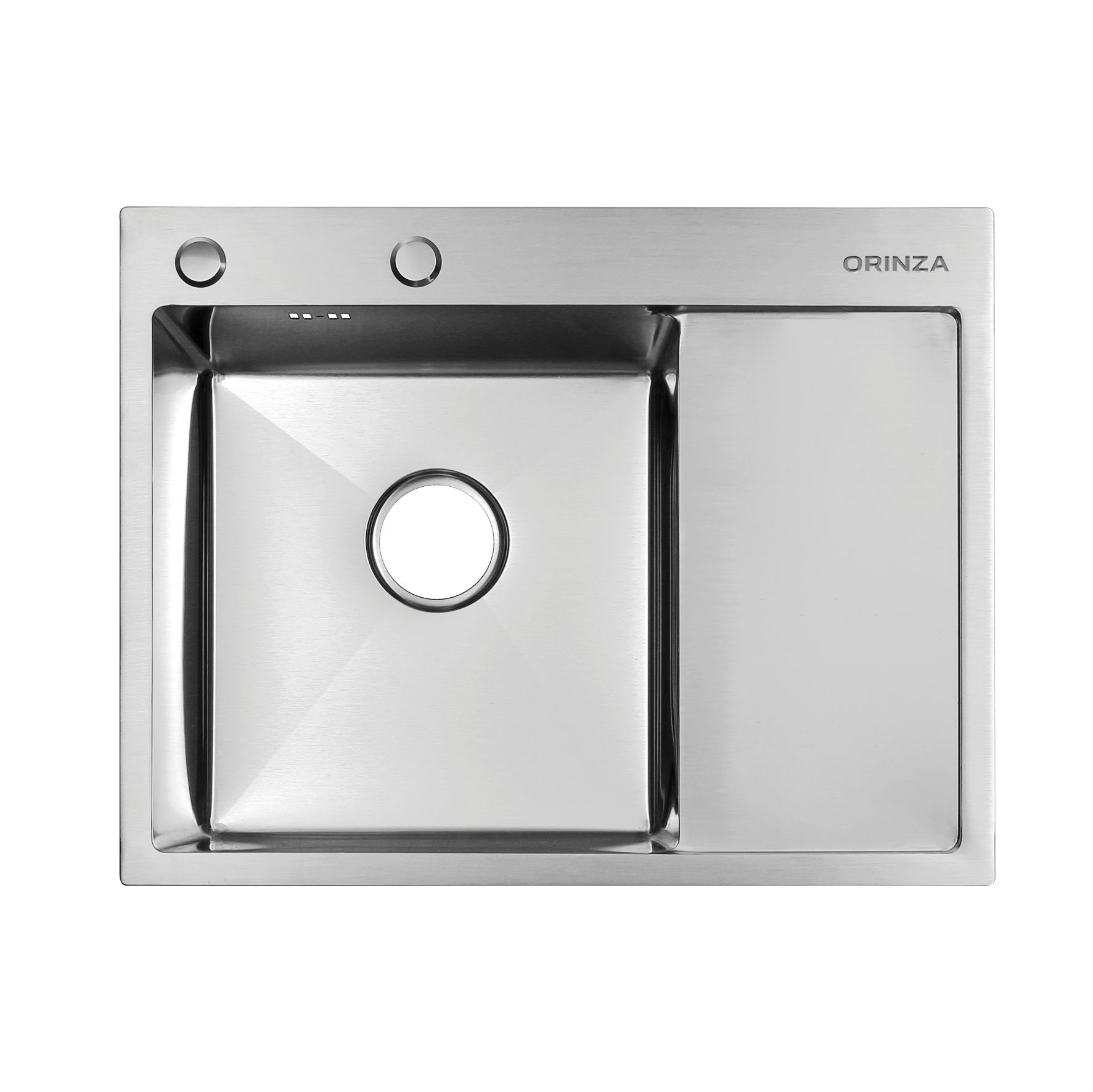 Кухонная мойка ORINZA.650.505.L.SATIN из нержавеющей стали