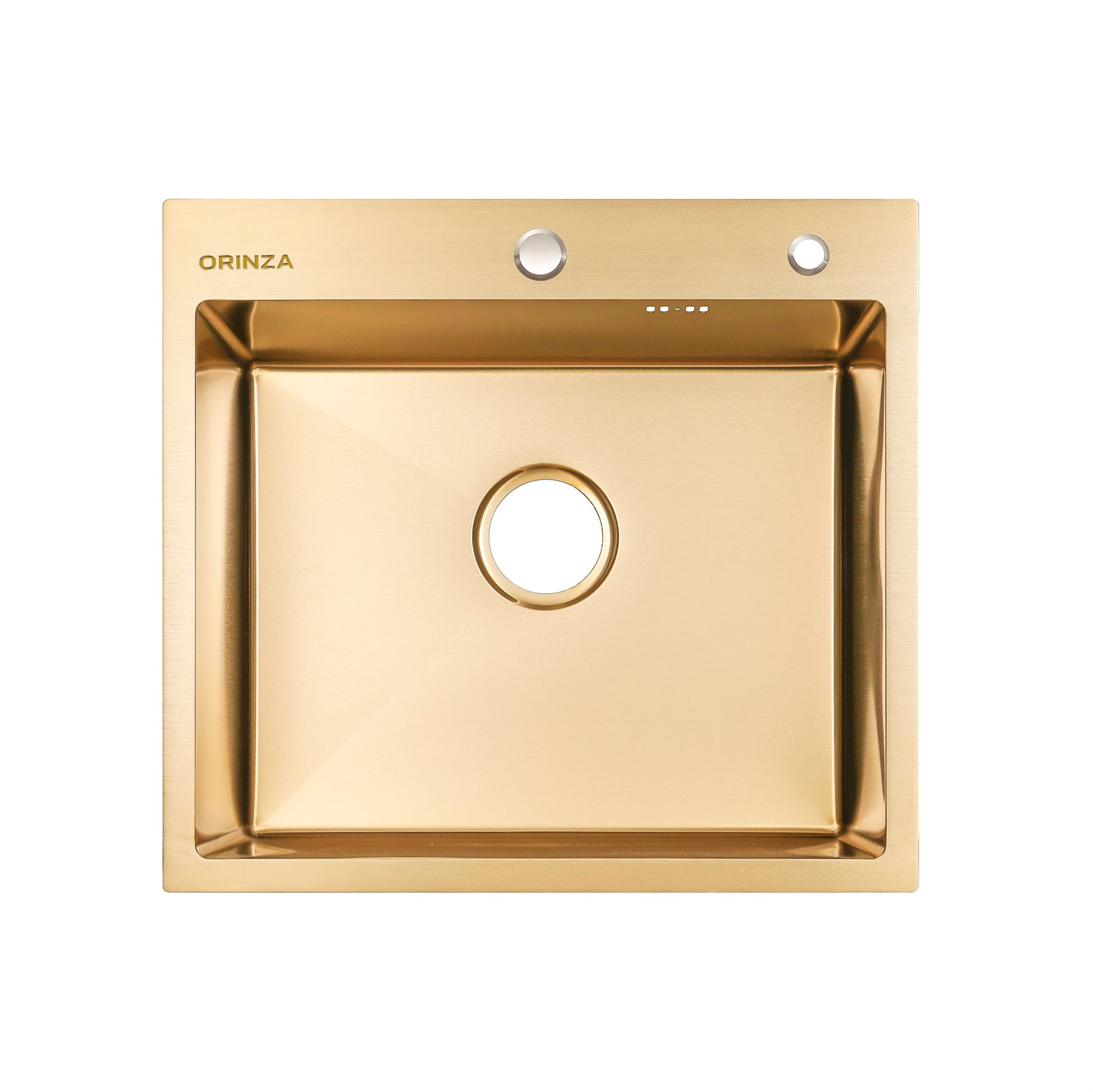 Кухонная мойка ORINZA.550.505.GOLD из нержавеющей стали
