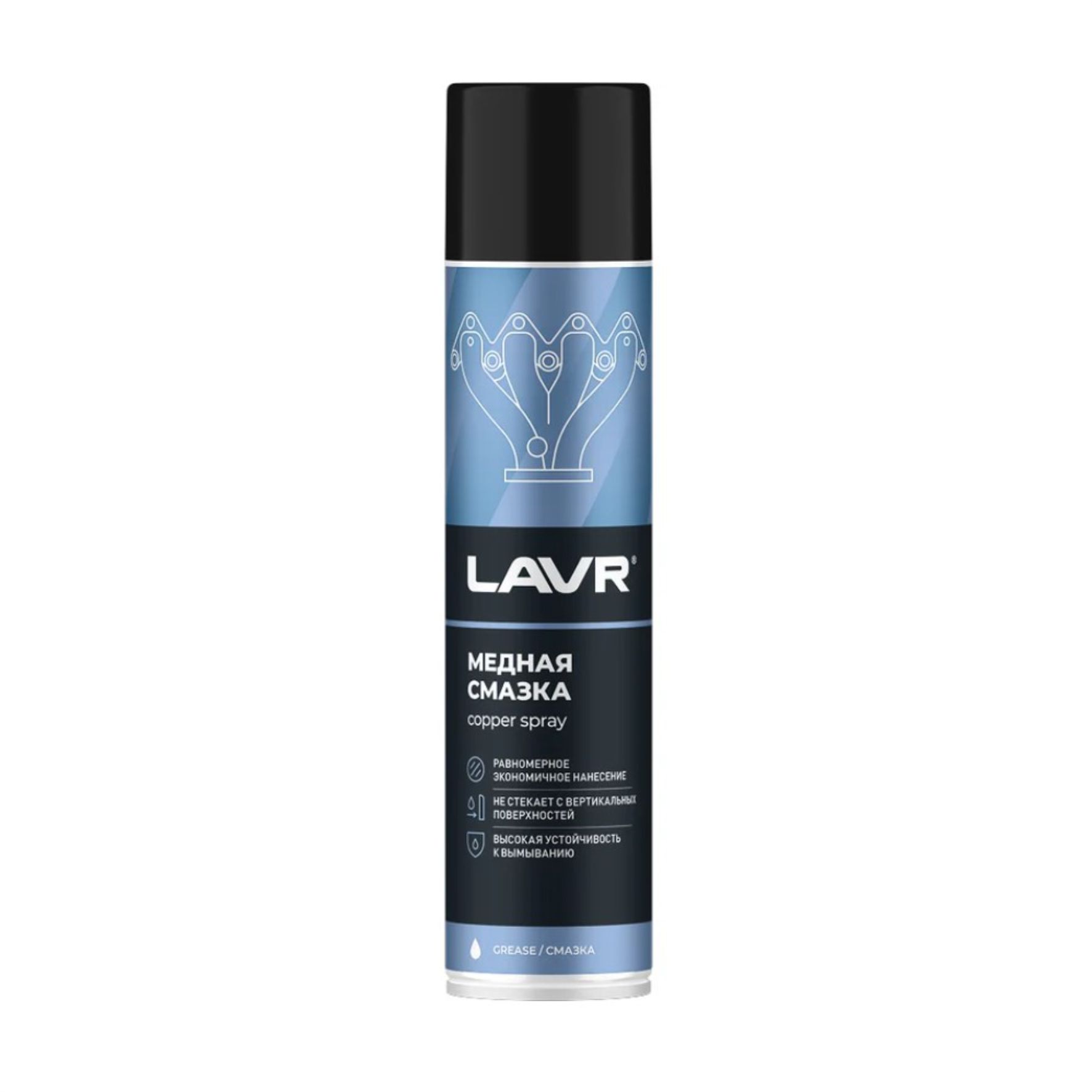 Смазка медная Lavr, 400мл (арт. Ln2423)