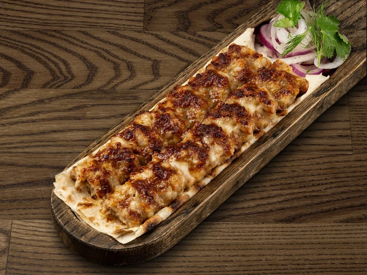 Люля Кебаб из курицы с сыром