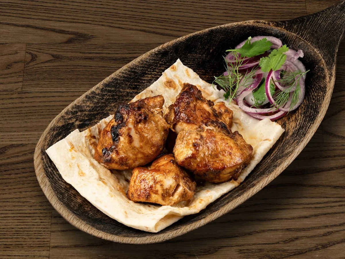 Шашлык из куриной грудки