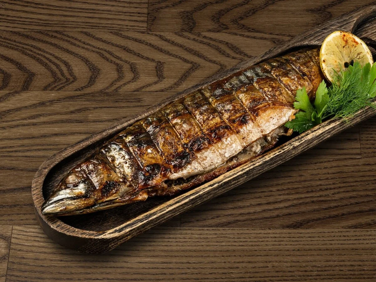 Скумбрия на мангале