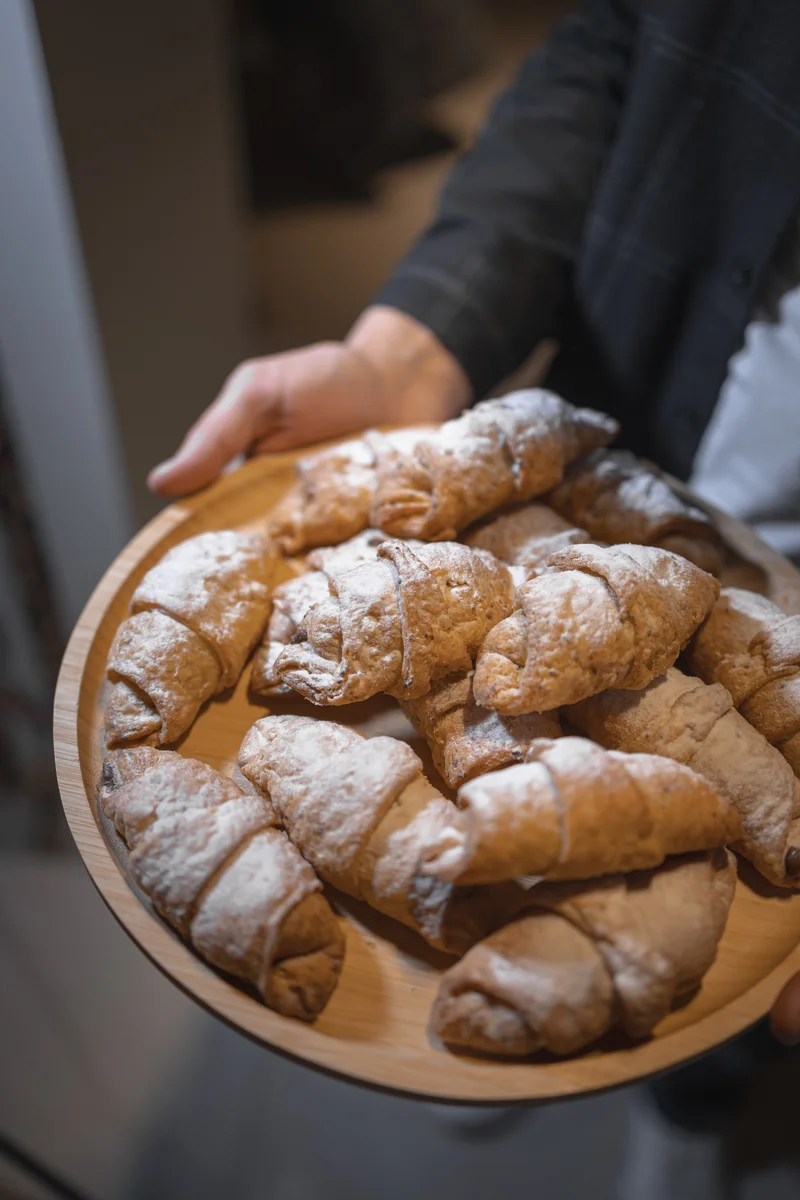 Рогалик со сгущенкой