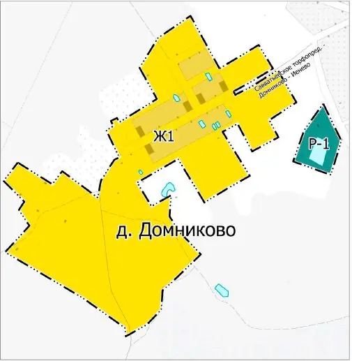 Карта Домниково
