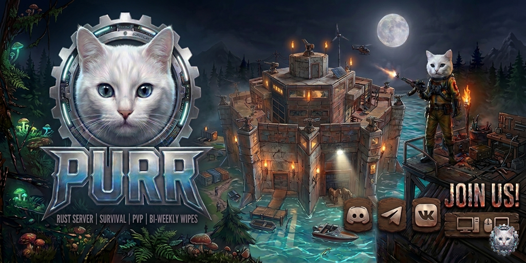 ДЛЯ НОВИЧКОВ | VANILLA 2x | SOLO/DUO/TRIO | PurrRust image