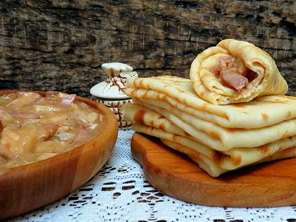 Мачанка по-белорусски с блинами