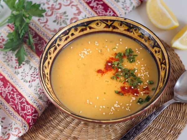 Мерджимек чорбасы (турецкий чечевичный суп)