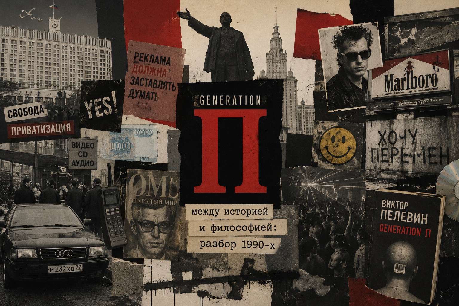 «Generation П» между историей и философией: разбор 1990-х