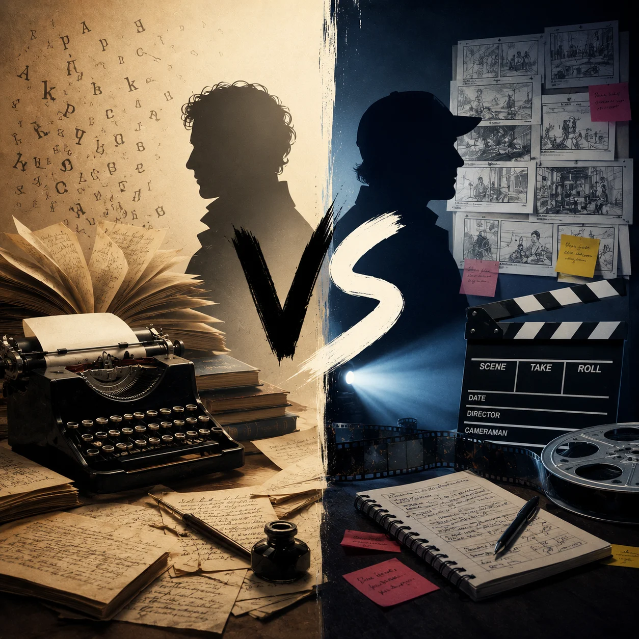 Писатель vs Сценарист: Как мир кино отличается от книг