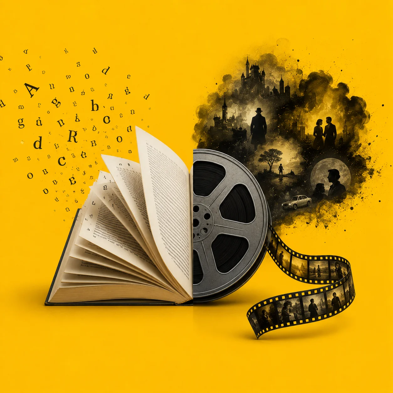 Все ли произведения можно экранизировать: как с нами говорят книги, а как кино.