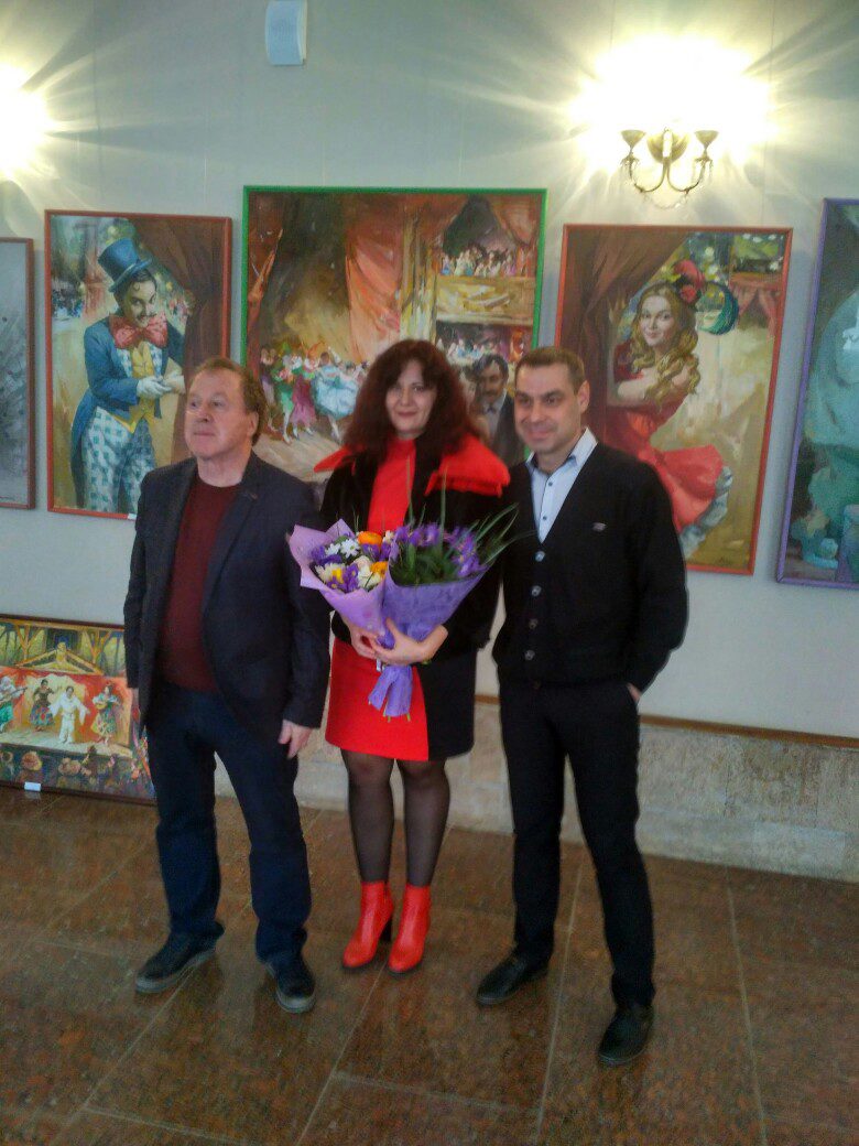 Такого открытия выставки у меня ещё не было